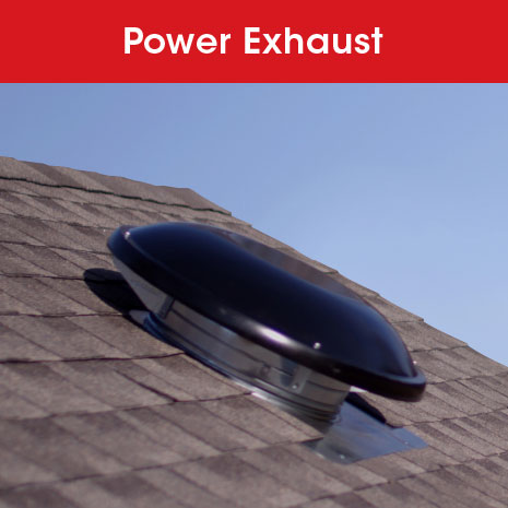 Powered Garage Roof Vents are effective in zones where wind speeds are low.