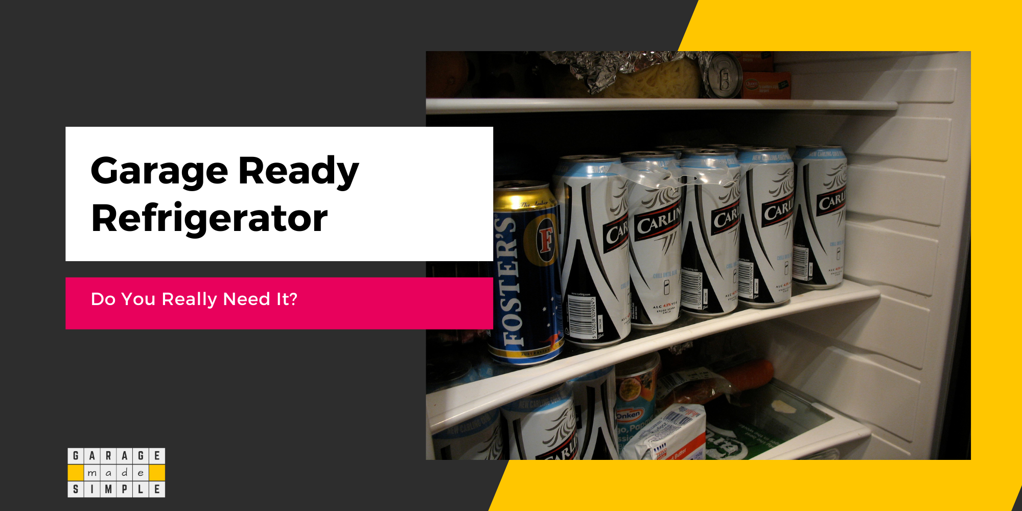 Garage Ready Refrigerator: The Best Ones for 2024!