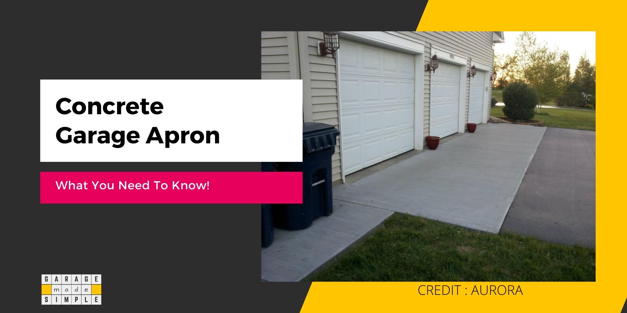 Why Is Concrete Garage Apron Important? (What You Need To Know)