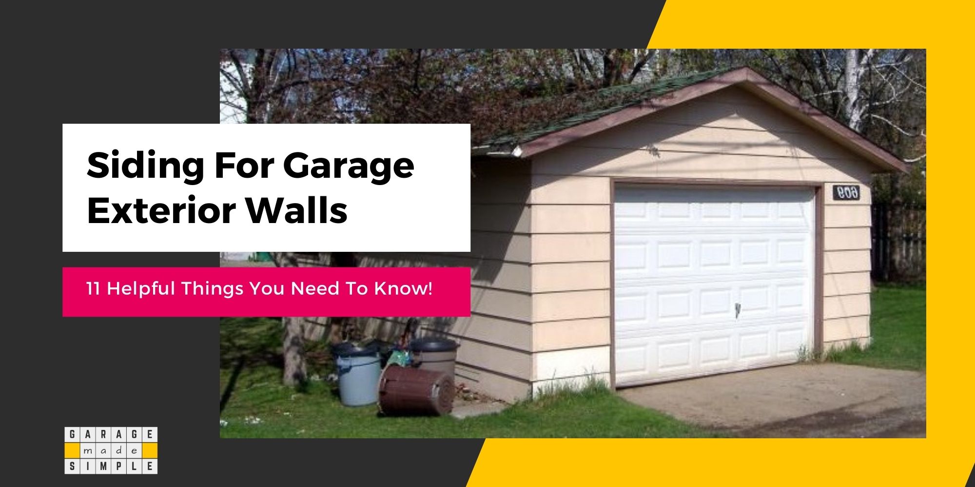 What Kind of Siding Is Best for a Garage? (7 Popular Options Compared!)