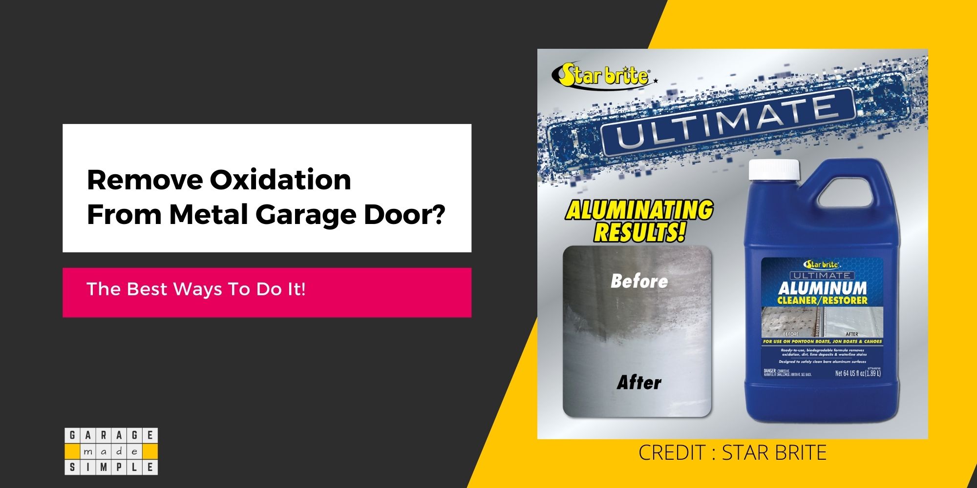 How To Remove Oxidation From Metal Garage Door? (The 6 Best Ways!)
