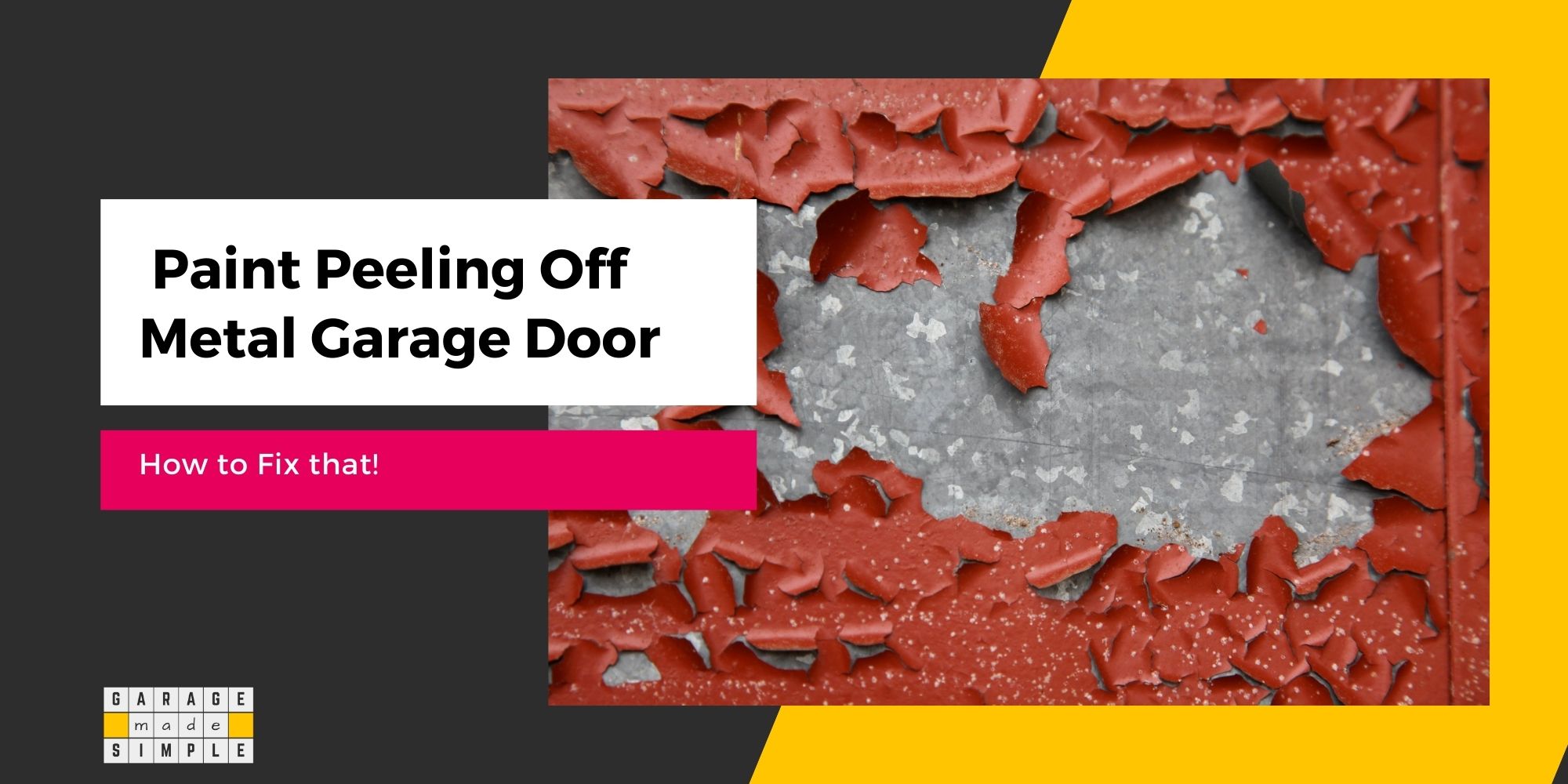 Paint Peeling Off Metal Door? An Easy 6 Step Guide to Fix It!