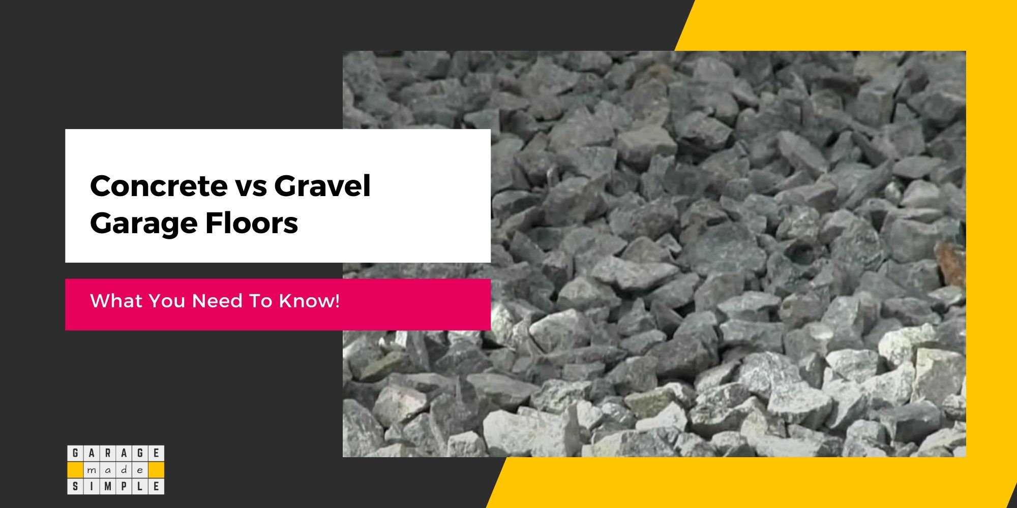 Concrete Vs Gravel Garage Floor: 5 Really Helpful Tips You’ll Love!