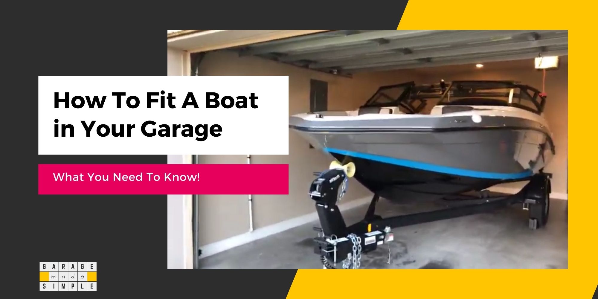 How To Fit Boat In Garage? (4 Important Dimensions To Know!)
