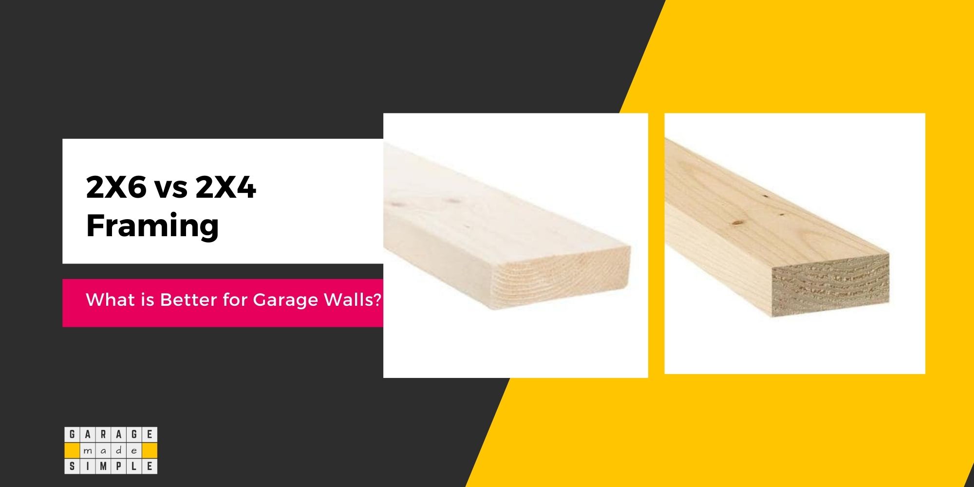 2×6 vs 2×4 Framing: Which Is Better for a New Garage Wall?