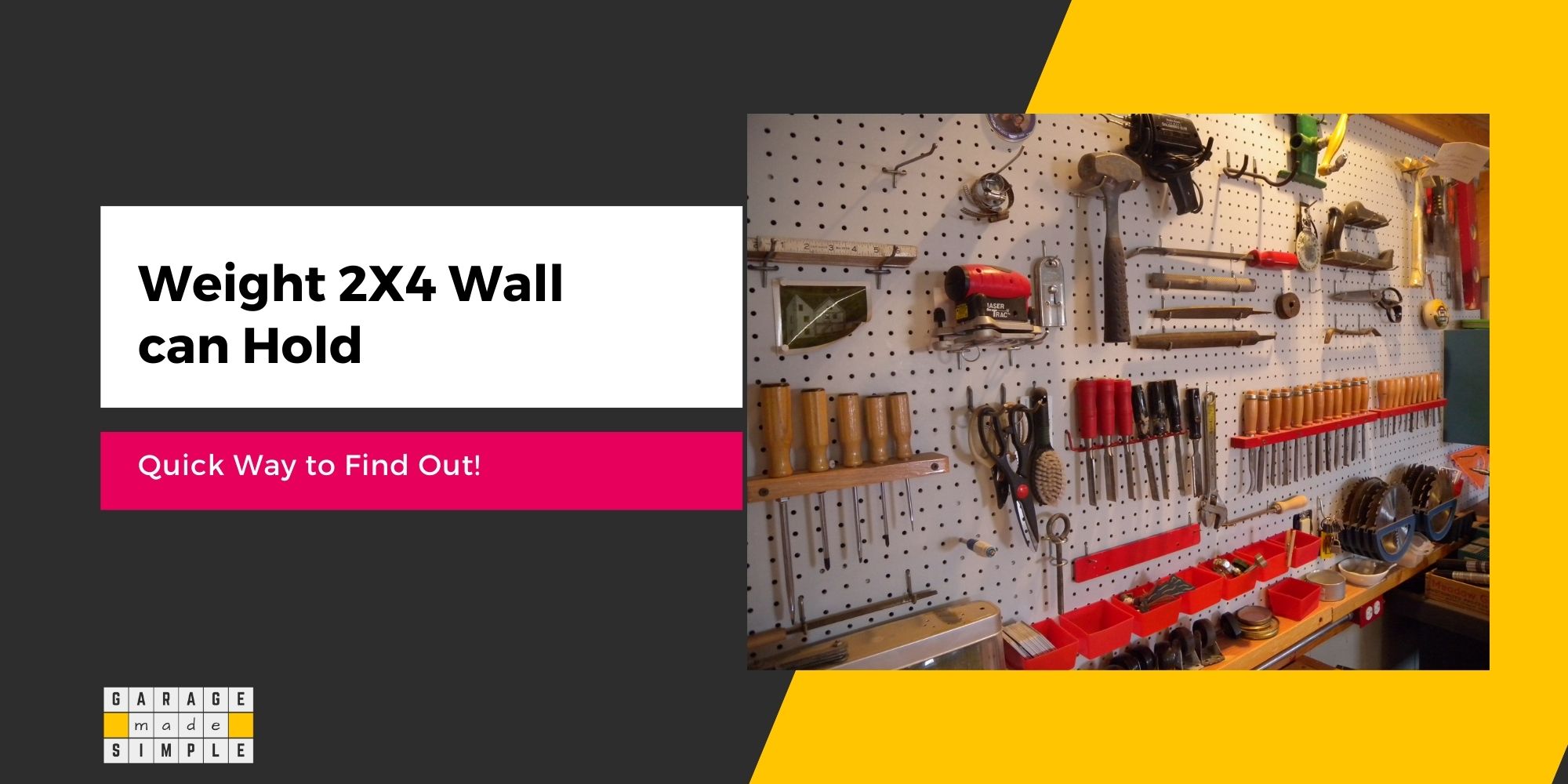 How Much Weight Can 2X4 Wall Hold? (Practical Way To Find Out Quickly!)