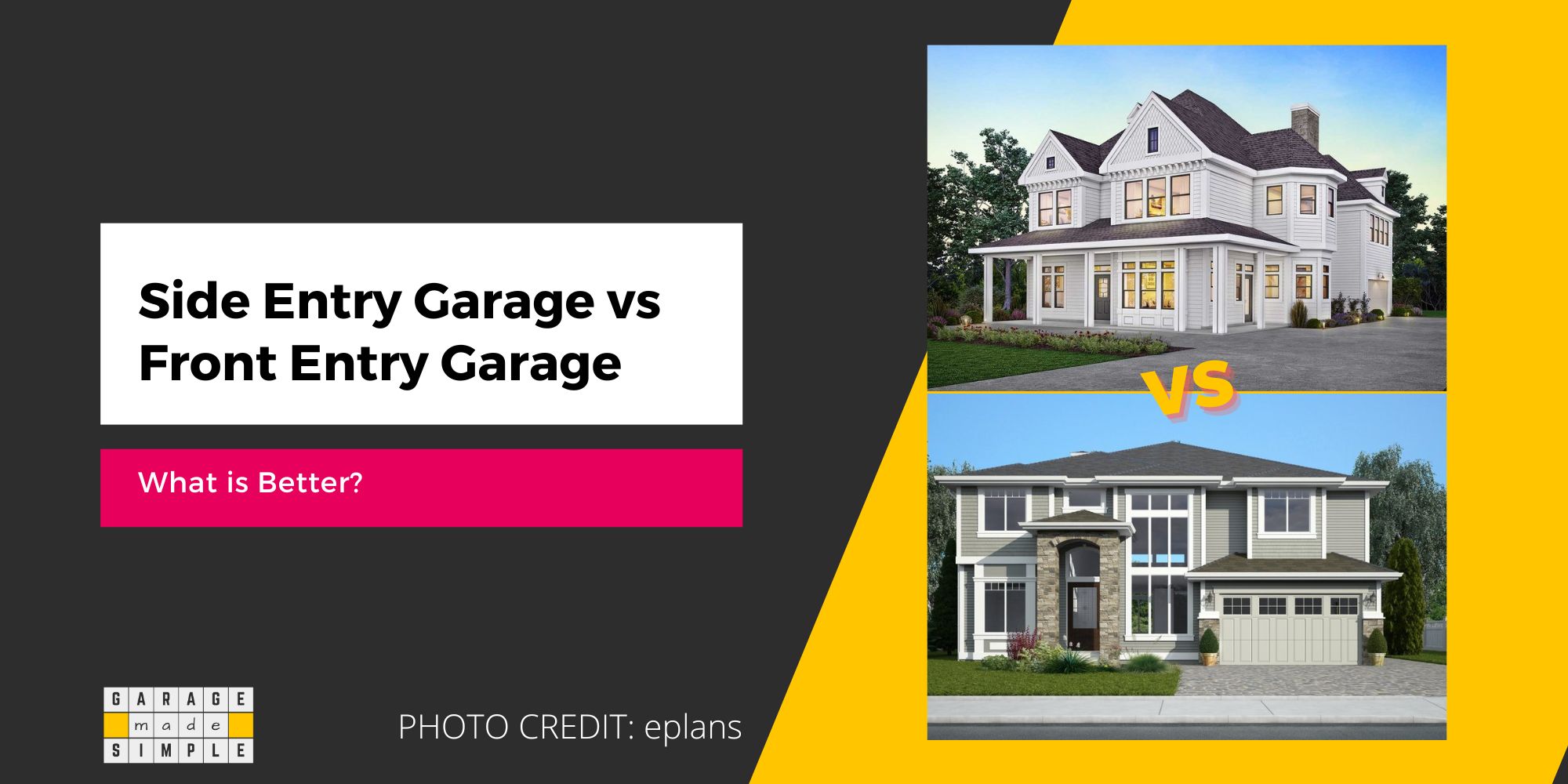 Side Entry Garage vs Front Entry Garage (What Is Better?)