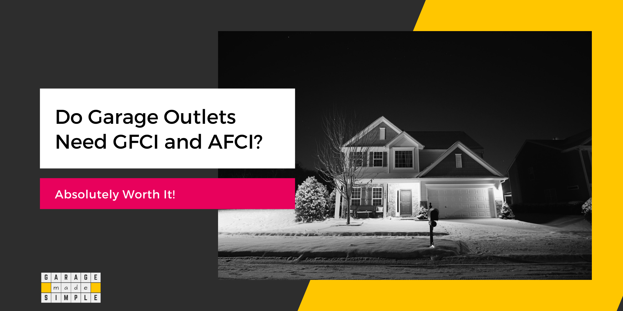 Do Garage Outlets Need GFCI and AFCI? (Absolutely Worth It!)