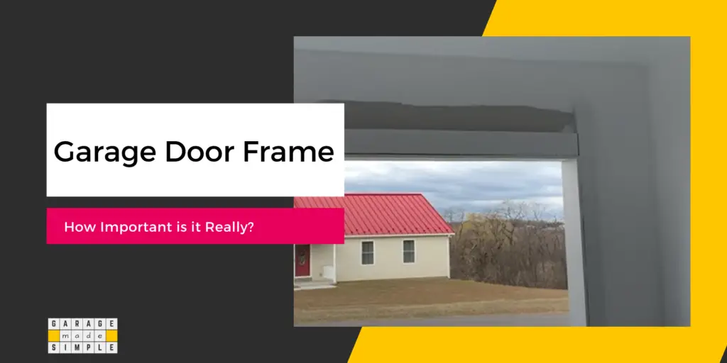 Garage Door Frame