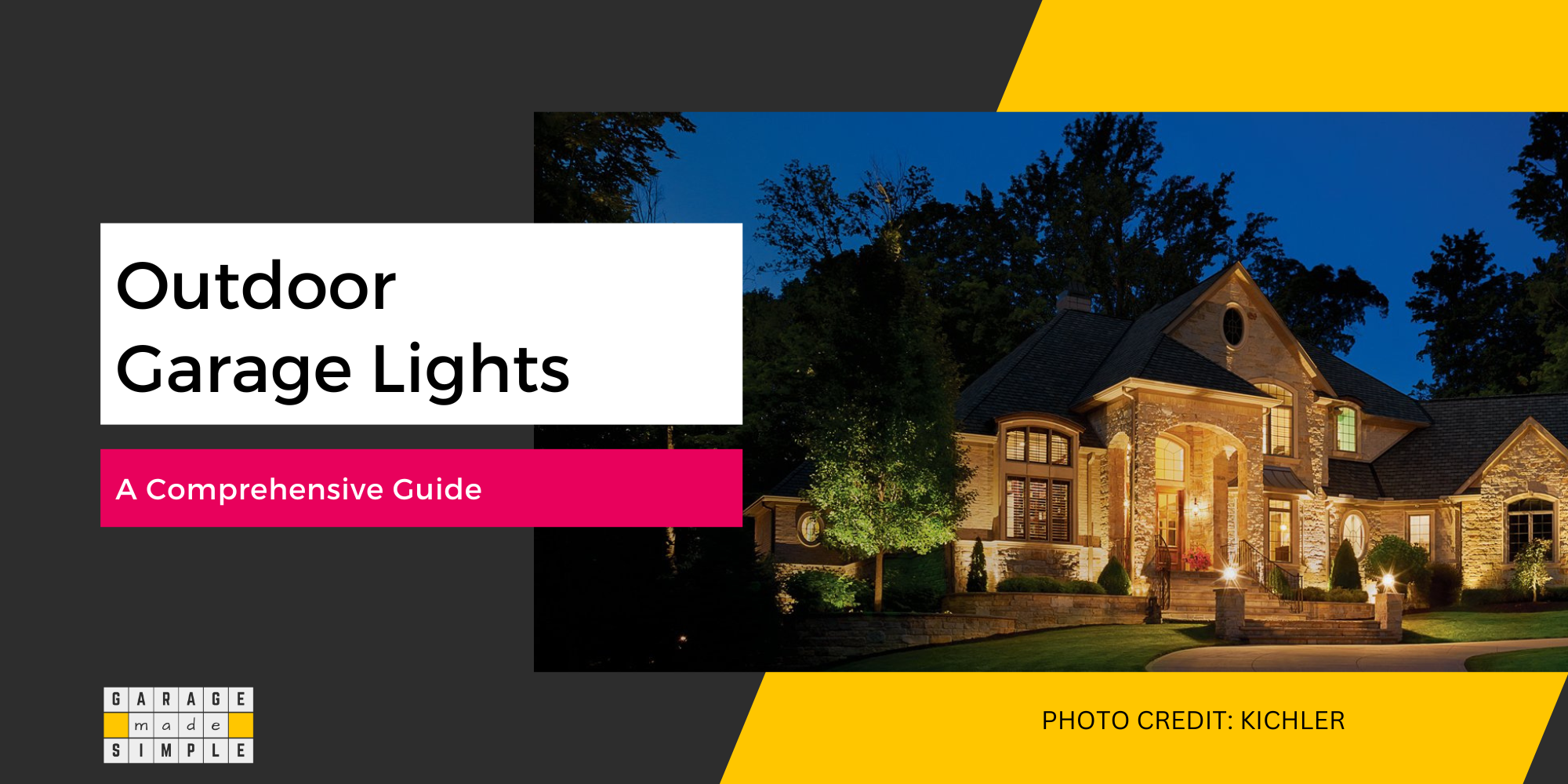 Outdoor Garage Lights: A Comprehensive Guide