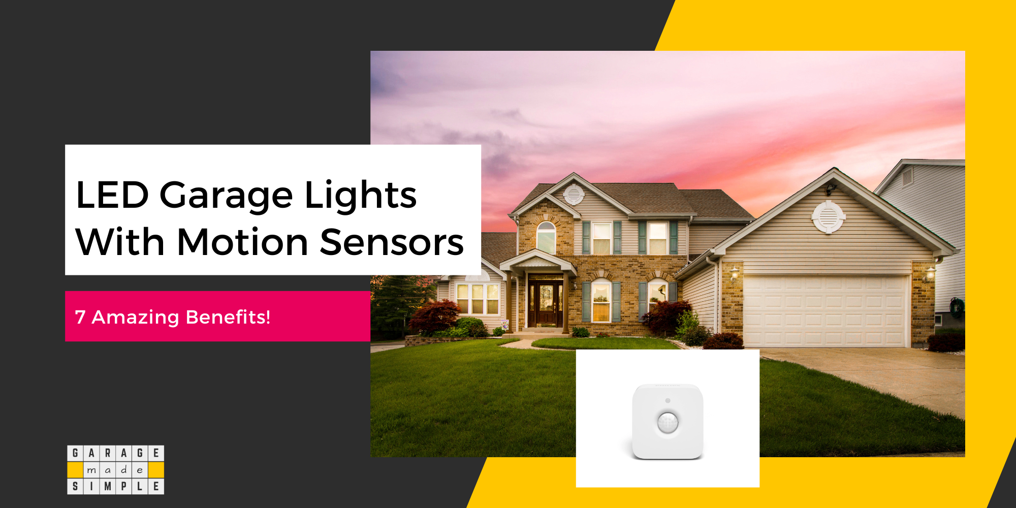 7 Amazing Benefits of LED Garage Lights with Motion Sensors!