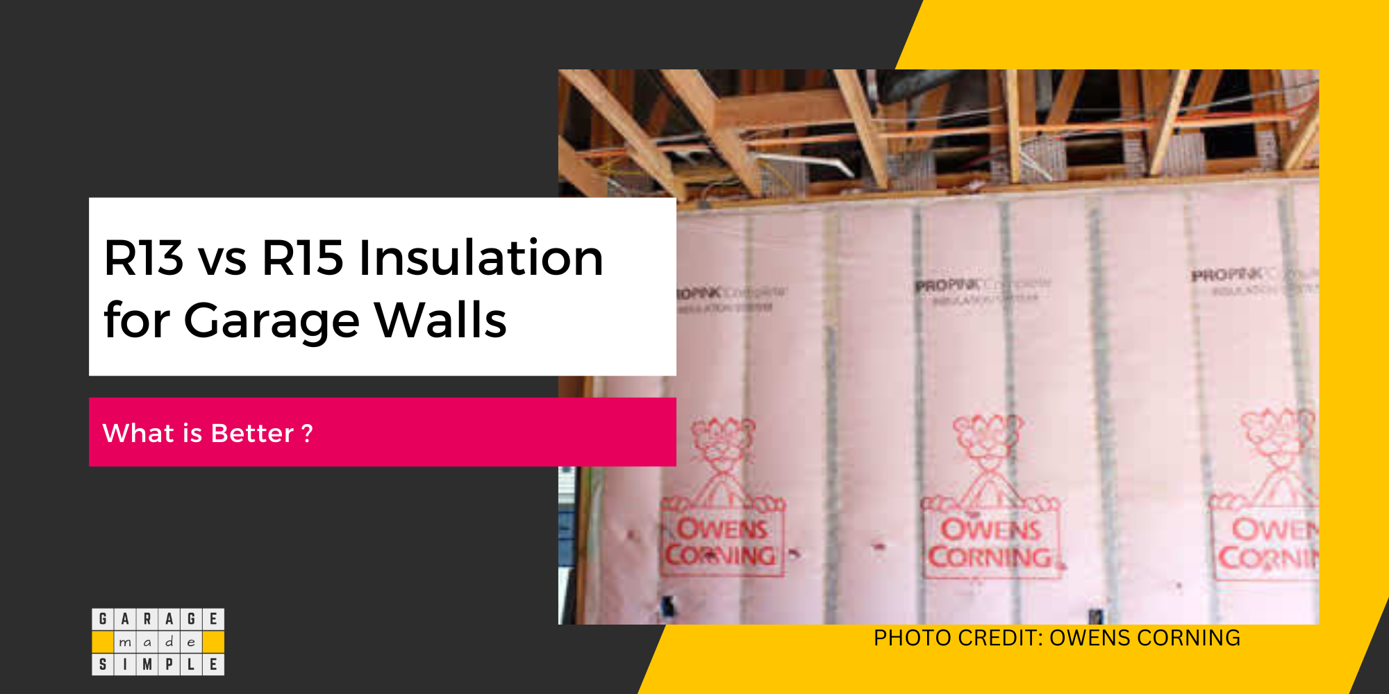 R13 vs R15 Insulation for Garage Walls: What is Better ?