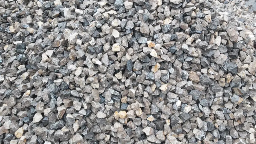 Angular Gravel - Used as bottom gravel layer for strength and drainage