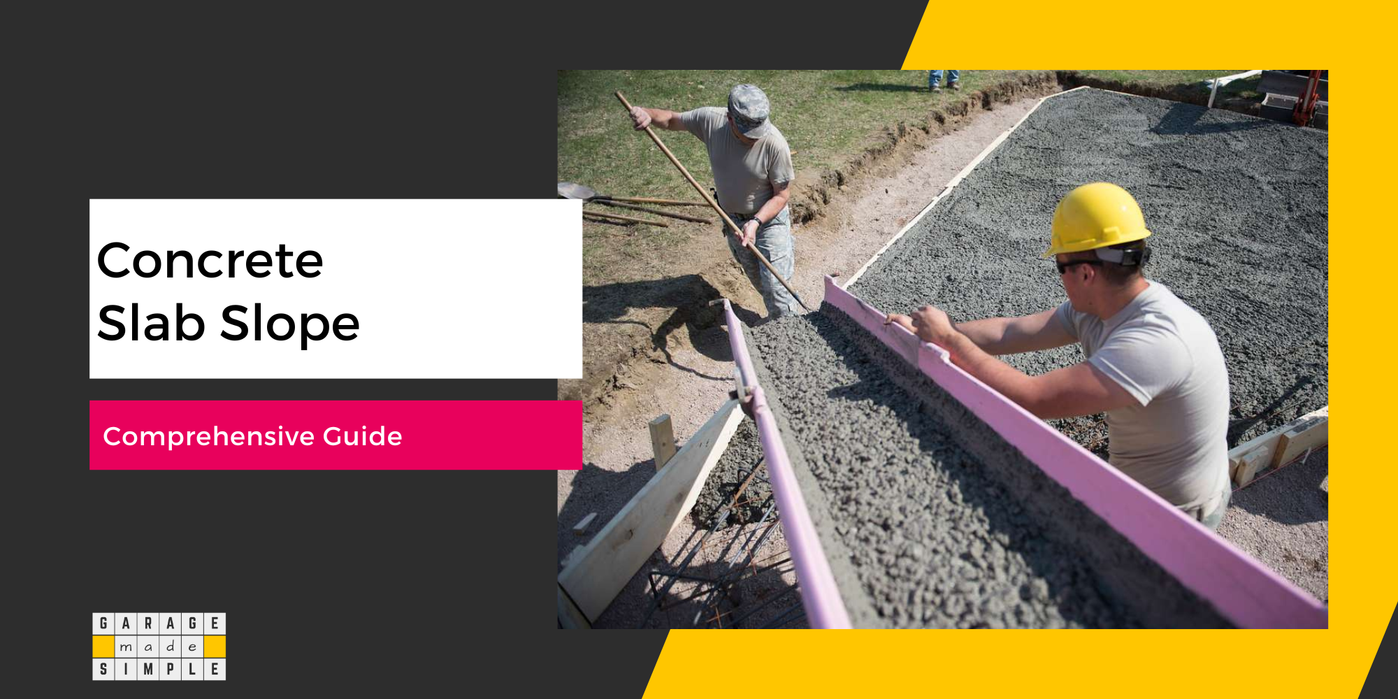 Concrete Slab Slope: Comprehensive Guide