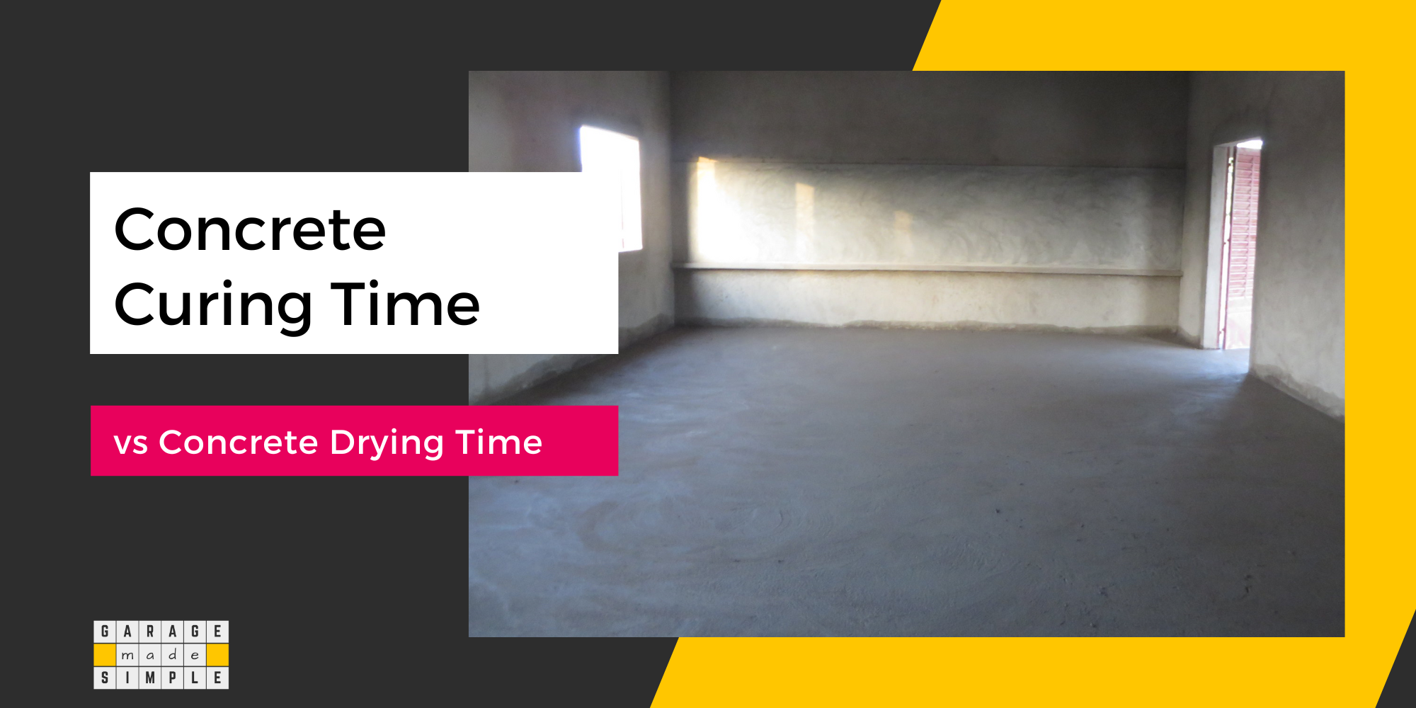 Concrete Curing Time vs Concrete Drying Time: Helpful Guide