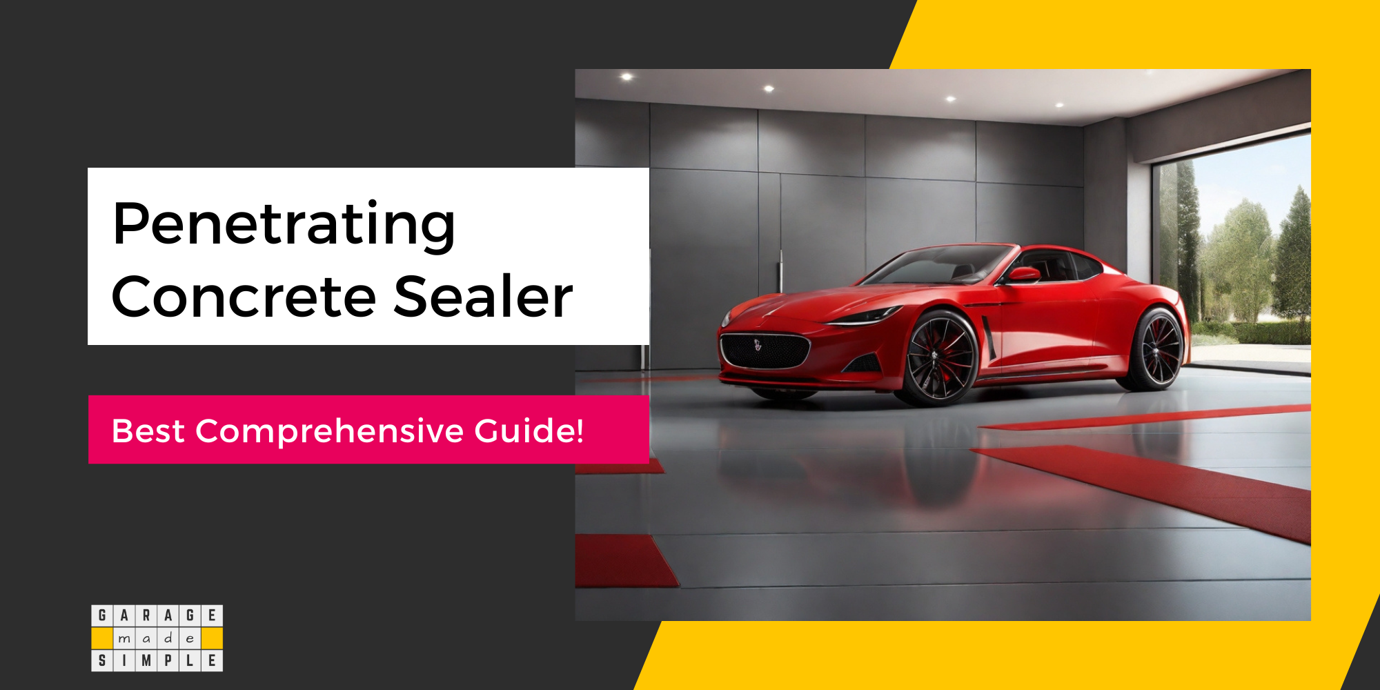 Penetrating Concrete Sealer for Garage Floors: Best Guide 2024!