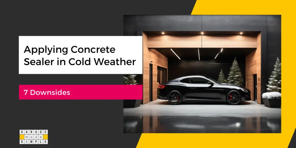 Applying Concrete Sealer in Cold Weather